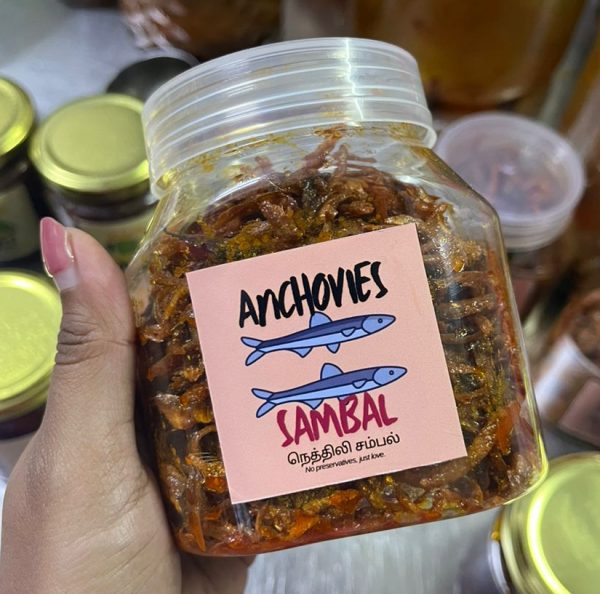 Anchovies Sambal/ Sambal Ikan Bilis/ நெத்திலி சம்பல் (Netli sambal)